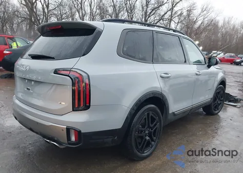 2023 Kia Telluride Ex X-Line z USA, uszkodzony, nr VIN 5XYP3DGC7PG393402